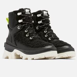 SOREL Brex Leather & Suede Lace Up Hiker Boots